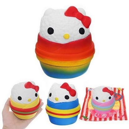 Picture of Angie Squishy Onigiri Sushi Jumbo 12cm Scented Slow Rising Original Packaging Collection Gift Decor Toy