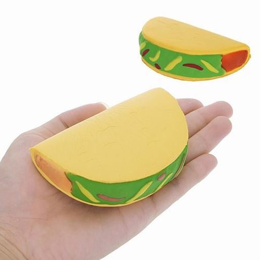 Picture of Squishy Taco Stuff 9cm Cake Slow Rising 8s Collection Gift Decor Toy