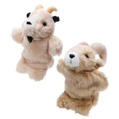 Picture of 27CM Stuffed Toy Antelope Fairy Tale Hand Puppet Classic Children Figure Toys Plush Aniaml