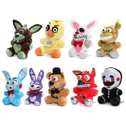 Picture of Cute Plush Stuffed PP Cotton Bear Foxy Duck Rabbit Puppet Children Gift