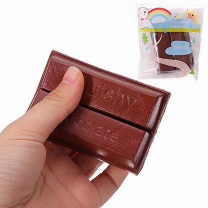 Изображение YunXin Squishy Chocolate 8cm Sweet Slow Rising With Packaging Collection Gift Decor Toy
