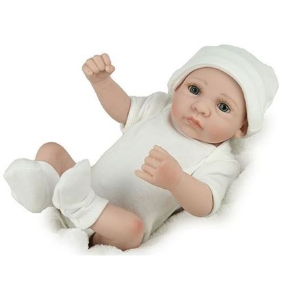 Picture of DOLL Real Life Baby Dolls Full Vinyl Silicone Baby Doll Birthday Gifts