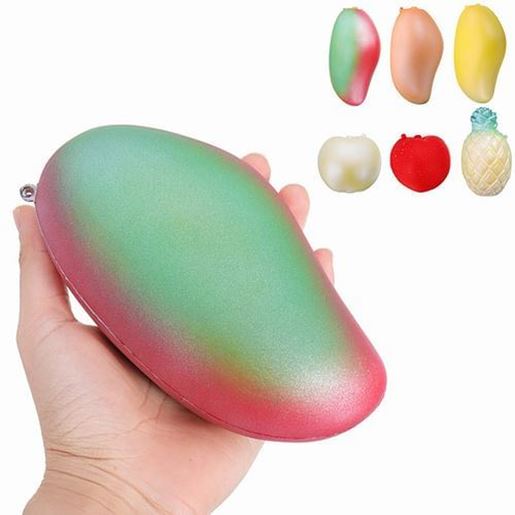 Picture of Squishy Fruit Tomato Mango Pineapple Slow Rising Toy Squeeze Decor Gift