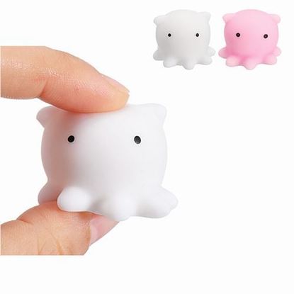 Picture of Octopus Squishy Squeeze Cute Mochi Healing Toy Kawaii Collection Stress Reliever Gift Decor