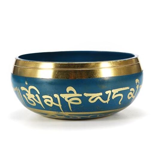 Picture of 80mm Blue Tibetan Yoga Singing Bowl