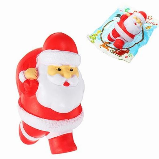 Picture of Chameleon Squishy Santa Clause Father Christmas Slow Rising With Packaging