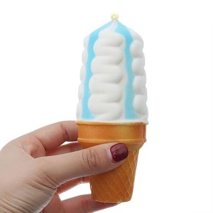 Picture of Ramdom Colour Squishy Ice Cream Slow Rising Kids Toy Decor Gift Phone Strap