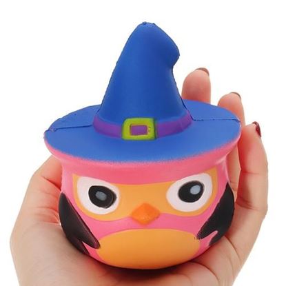 Picture of Squishy Pumpkin Bird Slow Rising Toy Kids Fun Gift Party Decor Phone Pendant