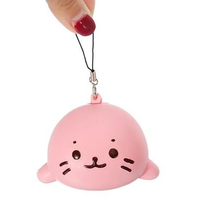 Picture of Squishy Seals Slow Rising 7cm Cute Soft Squishy With Chain Kid Toy