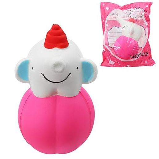 Picture of Yunxin Squishy Elephant Soft Toy 14cm Slow Rising With Packaging Collection Gift Soft Toy