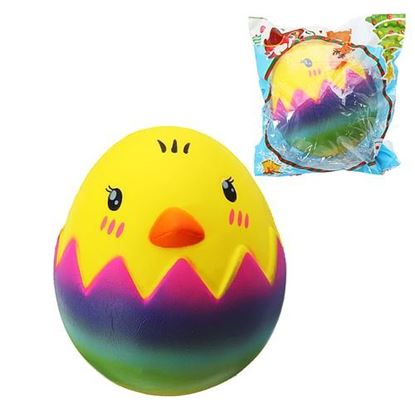 Picture of SquishyShop Egg Chick Toy 8cm Slow Rising With Packaging Collection Gift Soft Toy