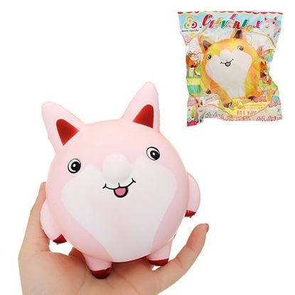 Picture of Sunny Squishy Fat Fox Fatty 13cm Soft Slow Rising Collection Gift Decor Toy With Packing