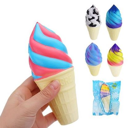 Picture of Squishy Ice Cream 15.4*6.2*6.2cm Slow Rising With Packaging Collection Gift Soft Toy