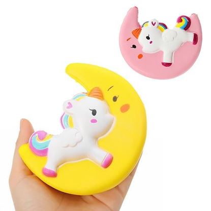 Picture of Cartoon Unicorn Moon Pegasus Squishy 11cm Slow Rising Collection Gift Toy