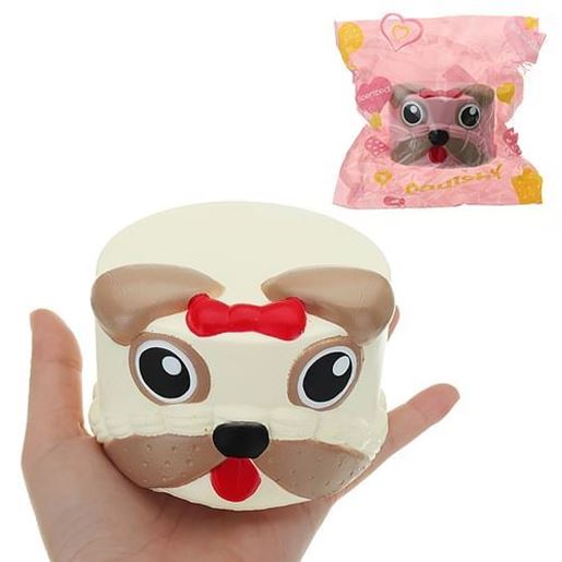 Picture of Dog Head Squishy 9*6CM Slow Rising With Packaging Collection Gift Soft Toy