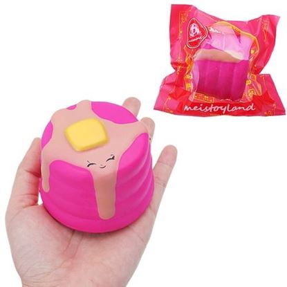 Picture of Cute Cake Squishy 8 CM Slow Rising With Packaging Collection Gift Soft Toy