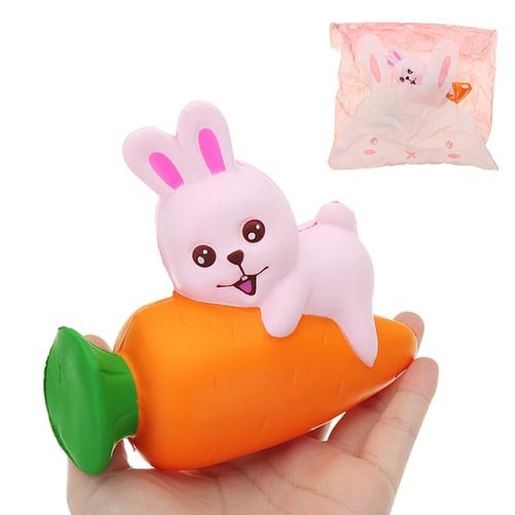 Picture of Rabbit Squishy 13*11.5*5 CM Slow Rising With Packaging Collection Gift Soft Toy