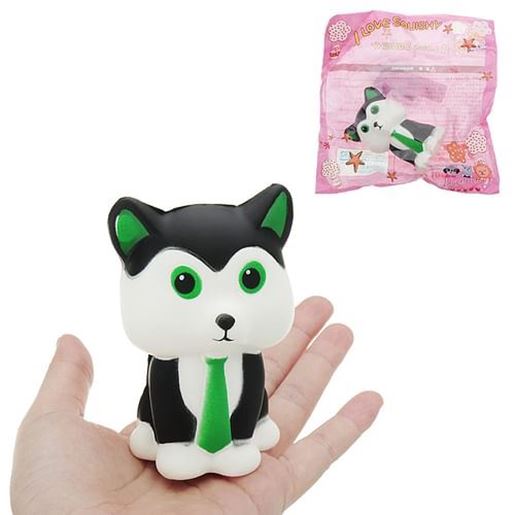 Picture of Tie Fox Squishy 15CM Slow Rising With Packaging Collection Gift Soft Toy