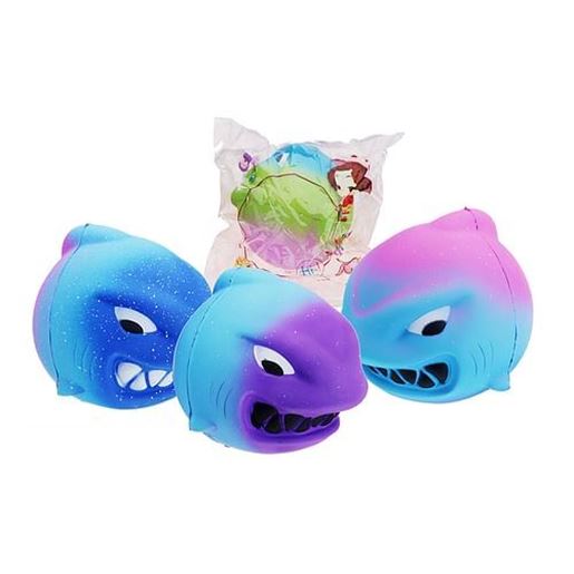 Picture of Squishy Animal Fierce Shark 11cm Slow Rising Toy Gift Collection With Packing