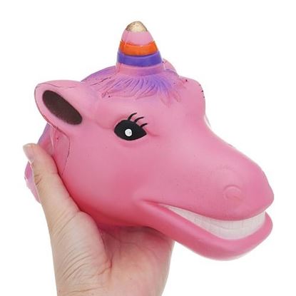 Picture of Unicorn Horse Head Squishy Toy 18*9*13CM Slow Rising Soft Gift Collection