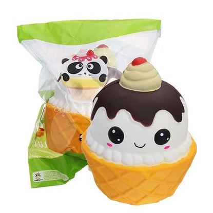 Picture of Squishy Ice Cream Cup Squishy 10cm*12cm Slow Rising Toy Cute Doll For Kid