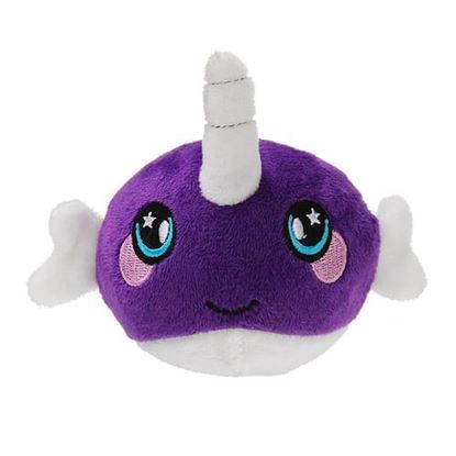 Picture of 3.5" Squishamals Dolphins Squishy Foamed Stuffed Squishimal Toy Slow Rising Plush Toy Pendant