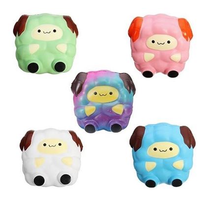 Picture of 5 PCS Squishy Jumbo Sheep Lamb Package Sweet Soft Slow Rising Collection Gift Decor Toy