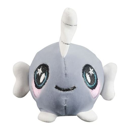 Picture of MoFun Squishimal Squishamals 8.5cm Narwhals Squishy Foamed Plush Stuffed Squeezable Toy Slow Rising Gift