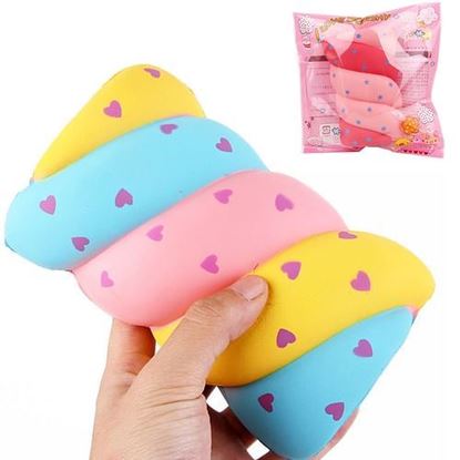 Picture of Cotton Candy Squishy 14*9.5*5.5CM Soft Slow Rising With Packaging Collection Gift Marshmallow Toy