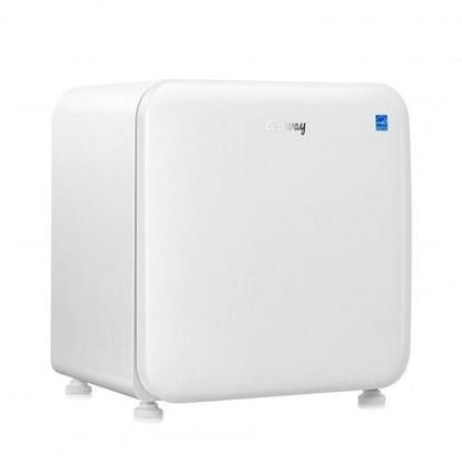 图片 1.6 Cubic Feet Compact Refrigerator with Reversible Door-White - Color: White