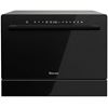 Picture of 6 Place Setting Built-in or Countertop Dishwasher Machine with 5 Programs - Color: Black