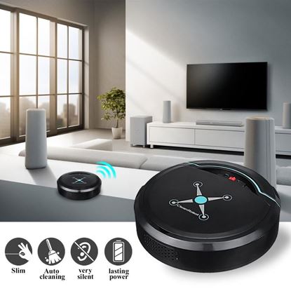 Foto de Intelligent Automatic Sweeping Robot Household USB Rechargeable Automatic Smart Robot Vacuum Cleaner Floor Dirt Automatic Sweeping Machine