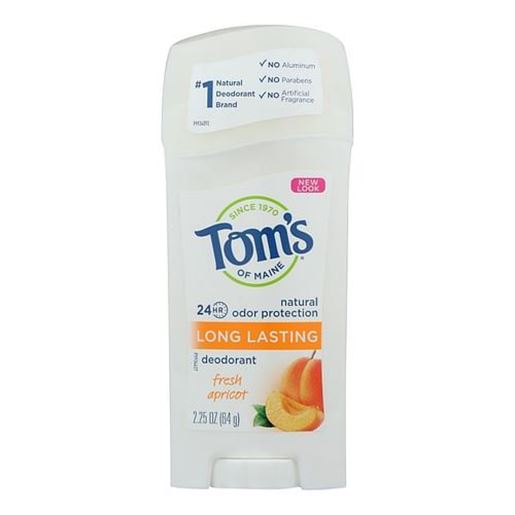 Picture of Tom's of Maine Natural Long-Lasting Deodorant Stick Apricot - 2.25 oz - Case of 6