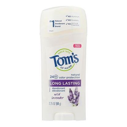 Picture of Tom's of Maine Natural Long-Lasting Deodorant Wild Lavender - 2.25 oz - Case of 6