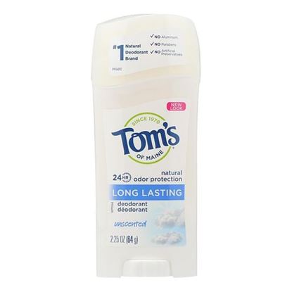 Picture of Tom's of Maine Natural Long-Lasting Deodorant Stick Unscented - 2.25 oz Each - Case of 6