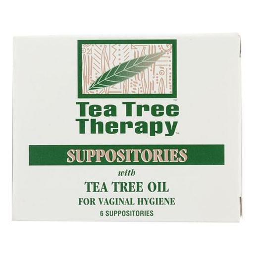 Picture of Tea Tree Therapy Vaginal Suppositories with Tea Tree Oil - 6 Suppositories