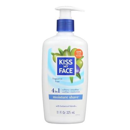 Picture of Kiss My Face Moisture Shave Fragrance Free - 11 fl oz