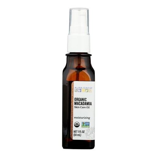 Picture of Aura Cacia - Macadamia Skin Care Oil Certified Organic - 1 fl oz