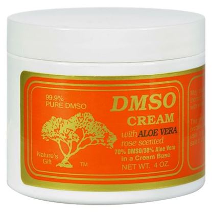 Picture of DMSO Cream with Aloe Vera Rose Scented - 4 oz