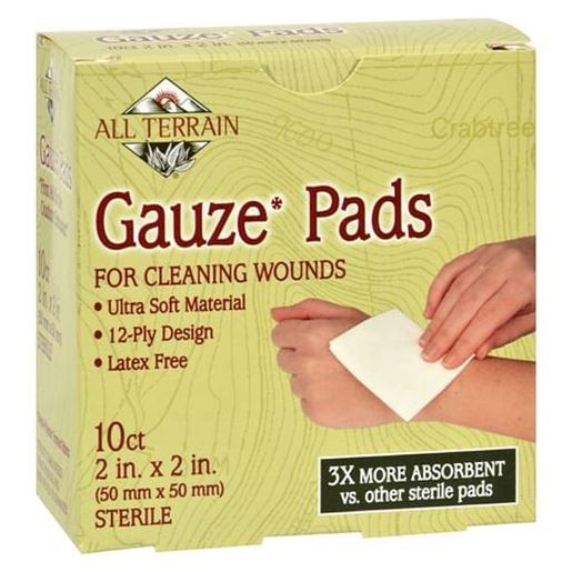 Picture of All Terrain - Gauze Pads Latex Free - 10 Pads