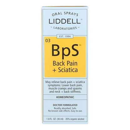 Picture of Liddell Homeopathic Back Pain Sciatica - 1 fl oz