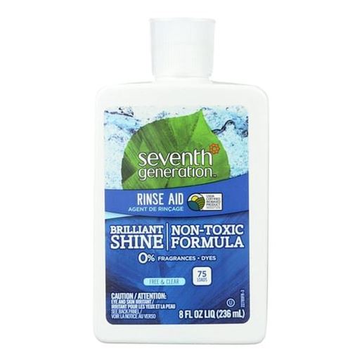 Picture of Seventh Generation Dish Rinse Aid - Free and Clear - 8 oz - Case of 9