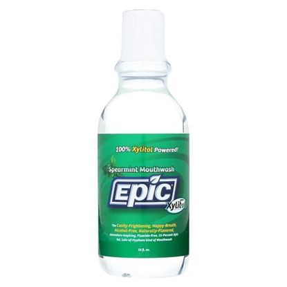 Picture of Epic Dental - Xylitol Mouthwash - Spearmint - 16 oz