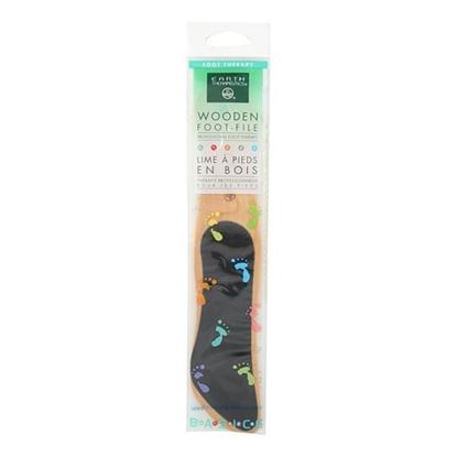 Picture of Earth Therapeutics Wooden Foot File - 1 File