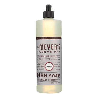 Foto de Mrs. Meyer's Clean Day - Liquid Dish Soap - Lavender - Case of 6 - 16 oz