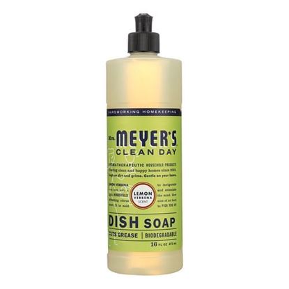 Picture of Mrs. Meyer's Clean Day - Liquid Dish Soap - Lemon Verbena - Case of 6 - 16 oz