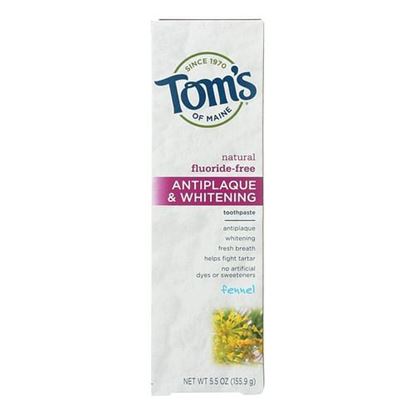 Picture of Tom's of Maine Antiplaque and Whitening Toothpaste Fennel - 5.5 oz - Case of 6