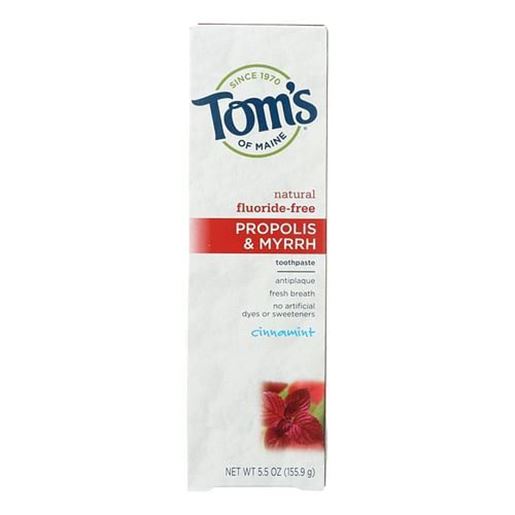 Picture of Tom's of Maine Propolis and Myrrh Toothpaste Cinnamint - 5.5 oz - Case of 6