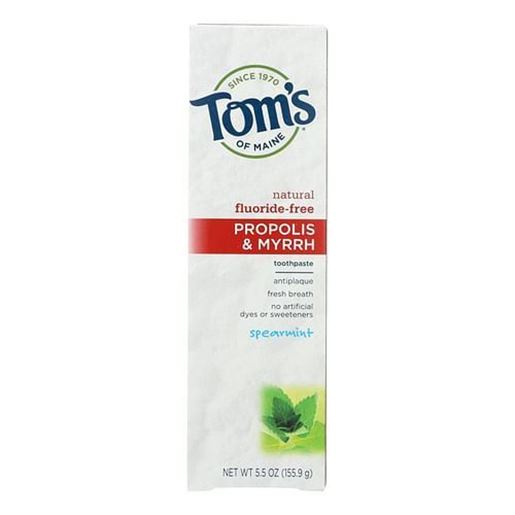 Picture of Tom's of Maine Propolis and Myrrh Toothpaste Spearmint - 5.5 oz - Case of 6