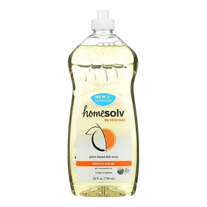 Picture of CitraSolv Homesolv CitraDish Natural Dish Soap - Case of 12 - Valencia Orange - 25 oz